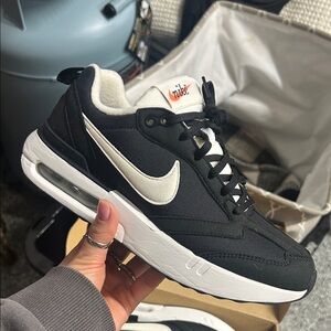 Nike Air Max Black and White Shoes